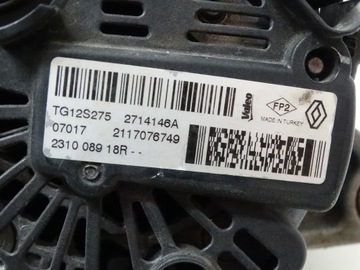 ГЕНЕРАТОР RENAULT CLIO IV 231008918R