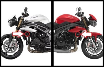 TRIUMPH SPEED TRIPLE 1050 1200 RR RS 2019 - ... - CRASH PADY SLIDERY