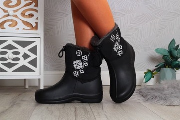 Snow Boots Женская зимняя обувь изолированные водонепроницаемые резинки