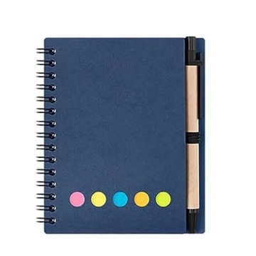 Kisdo Lined Spiral Notebook Kraft Paper Cover