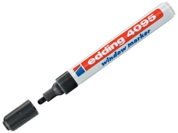 Marker kredowy EDDING 4095 czarny okr.