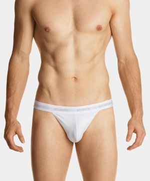 Atlantic Slipy otvorené jockstrap 1571 čierne M