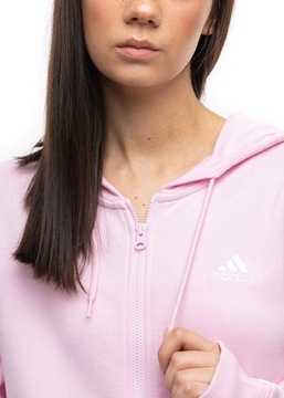 adidas bluza damska z kapturem rozpinana sportowa hoodie Oversize roz.M