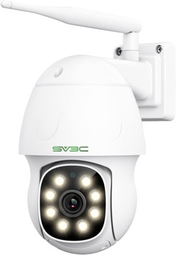 SV3C Kamera monitoringowa zewnętrzna Wi-Fi, 5 MP PTZ kamera WiFi KA2