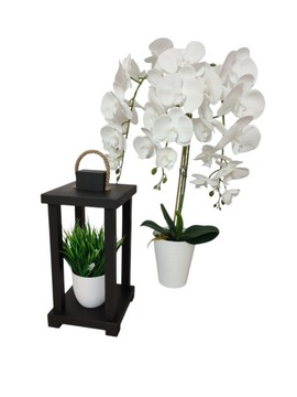 Lampion drewniany 34 cm