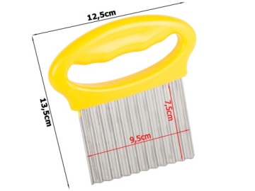 ГОФРИРОВАННЫЙ НОЖ ДЛЯ КАРТОФЕЛЯ ФРИ, ОВОЩОРЕЗКА