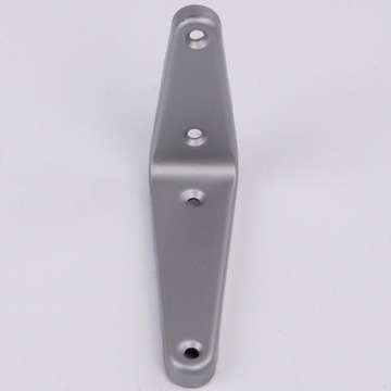 ОПОРНЫЙ КРОНШТЕЙН ДЛЯ ПОЛОК МАТОВЫЙ СЕРЫЙ МАТОВЫЙ 2 ШТ.