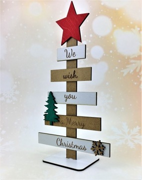 РОЖДЕСТВЕНСКАЯ ЕЛКА Украшение подставки + Бесплатно