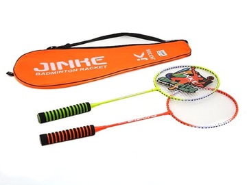 Badminton metalowy w pokrowcu