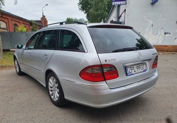 Mercedes Klasa E W211 Kombi S211 1.8 (200 Kompressor) 184KM 2007 Mercedes-Benz Klasa E Nowy rozrzad Serwis Bezwypadkowy GetHelp 1.8, zdjęcie 4