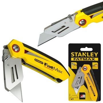 НОЖ STANLEY С ТРАПЕЦИАЛЬНЫМИ ЛЕЗВИЯМИ СКЛАДНОЙ 10-827