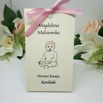 WA17B Благодарственное письмо + открытка на крещение КРЕЩЕНИЕ