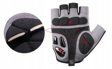 СПОРТИВНЫЕ ГЕЛЕВЫЕ ВЕЛОСИПЕДНЫЕ ПЕРЧАТКИ БЕЗ ПАЛЬЦЕВ r.M