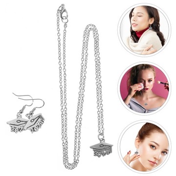 СЕРЬГИ ОЖЕРЕЛЬЕ УНИКАЛЬНЫЙ ПОДАРОК ​​НА ВЫПУСКНОЙ