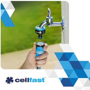 Быстроразъемный соединитель для садового шланга Cellfast | Соединитель для шланга 3/4 дюйма