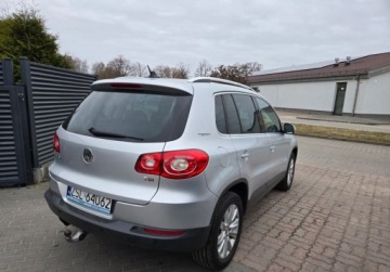 Volkswagen Tiguan I SUV 1.4 TSI BlueMotion 150KM 2010 Volkswagen Tiguan Sprowadzony, Zarejestrowany w PL. 1.4 Benzyna 150KM, zdjęcie 5