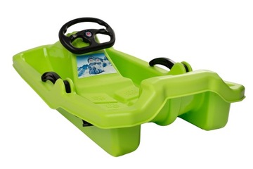 Сильный сани с помощью польского рулевого колеса