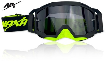 NAXA GOGLE G4/CX CROSSOWE ATV ENDURO QUAD| WYŚCIÓŁKA POD OKULARY|CERTYFIKAT