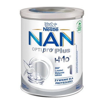 Nestle Nan Optipro Plus 1, 5 HMO, mleko początkowe dla niemowląt od