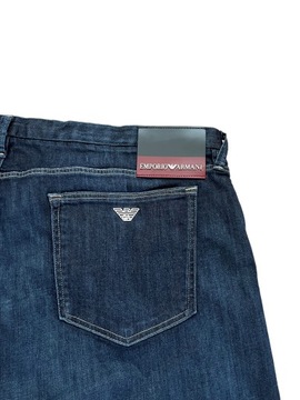 EMPORIO ARMANI jeansy męskie slim r. W 38 L 33