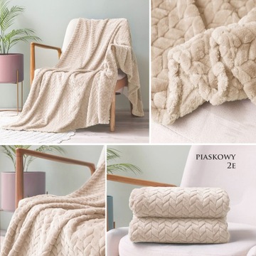 ТОЛСТОЕ ОДЕЯЛО С РЕЗЬБОЙ «ЕЛОЧКА» 200x220 PLED BEDWEIGHT