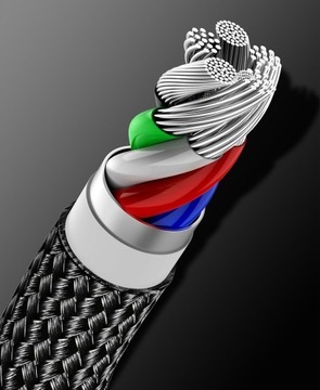 КАБЕЛЬ FAST USB-C/LIGHTNING ДЛЯ IPHONE 20 Вт PD КАБЕЛЬ С ПРОЧНОЙ ОПЛЕТКОЙ 1 м