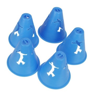 20x Trening na deskorolce Hollow Out Slalom Cones