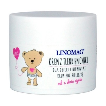 LINOMAG KREM Z TLENKIEM CYNKU NA ODPARZENIA 50ml