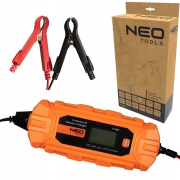 ЗАРЯДНОЕ УСТРОЙСТВО NEO АВТОМАТИЧЕСКИЙ ВЫПРЯМИТЕЛЬ 12В 6А/100ВТ