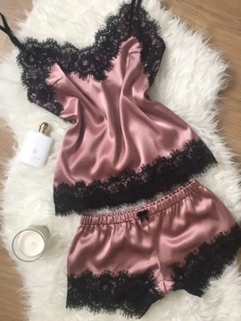 New Pijamas Women Summer Sexy Nighty Camisole Bow