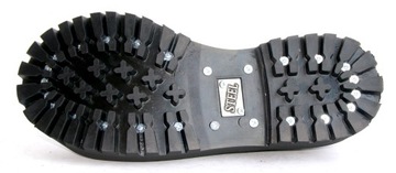 GLANY STEEL BIAŁY/CZARNY 3-DZIURY 102/O/WHT/B 46