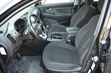 Kia Sportage III SUV 1.6 GDI 135KM 2012 CZARNA ZAREJESTROWANA 1.6GDI 135KM SERWIS NAVI KAMERA ALU GWARANCJA, zdjęcie 17