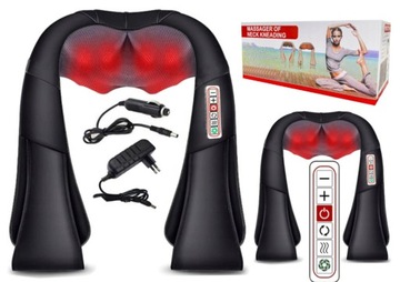МАССАЖЕР ДЛЯ ШЕИ, СПИНЫ, ТЕЛА 3D ШИАТСУ