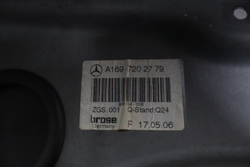 MECHANIZMUS SKEL LEVÝ PŘEDNÍ MERCEDES A TŘÍDA W169