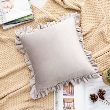 Велюровая наволочка 40x40 с шикарным бархатом множество цветов