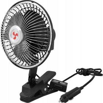 БОЛЬШОЙ АВТОМОБИЛЬНЫЙ ВЕНТИЛЯТОР ВРАЩАЮЩИЙСЯ РЕГУЛИРУЕМЫЙ КОЛЕБАНИЯ 24 В
