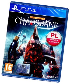 WARHAMMER Chaosbane PS4 Nowa Pudełkowa PO POLSKU
