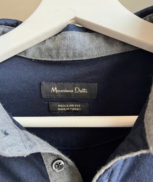 Massimo Dutti koszula granatowa M