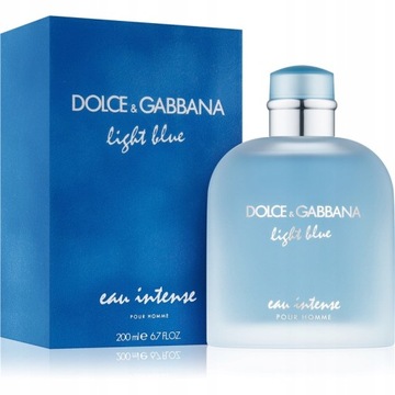 DOLCE & GABBANA LIGHT BLUE EAU INTENSE 200ML