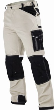 Spodnie Robocze Do Pasa Stalco Piaskowe Summer Line r. XXXL S-44591