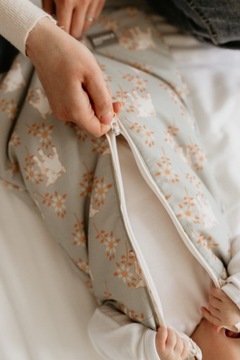 Спальный мешок NewBorn Vintage Animals Almond - Sleepee