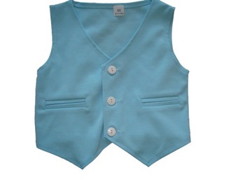 BAWEŁNA KAMIZELKA UBRANKO/CHRZTU/WESELE/86