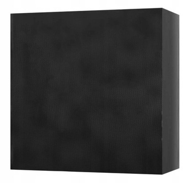 Serwetki flizelinowe AIRLAID czarne gładkie 40x40c