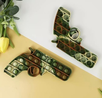 Пистолет PUSH BUBBLE POPIT ИГРУШКА-АНТИСТРЕСС