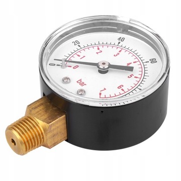 МАНОМЕТР BSPT 1/4 ДЮЙМА 0-100PSI