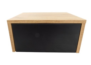 Szafka wisząca MONA WEW CRAFT+F. Czarny 40 cm DĄB