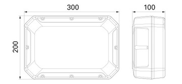 Pioneer TS-WX400DA Активный автомобильный сабвуфер под сиденьем + пульт дистанционного управления