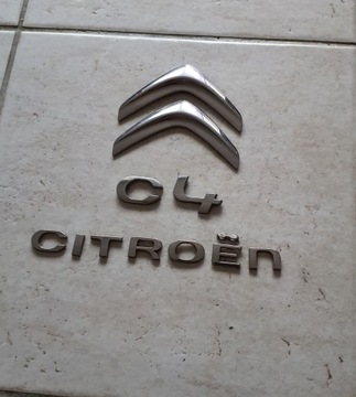 CITROEN C4 PICASSO II LOGO NÁPIS ZNAK KRYT