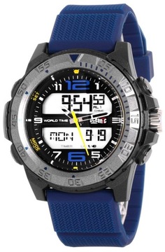 Męski Zegarek OCEANIC Wskazówkowy + LCD DUŻY