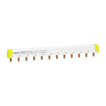 SCHNEIDER ACTI9 SZYNA SZTYFTOWA 12 MODUŁÓW 1P 100A A9XPH312
